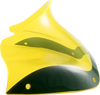 Klock Werks Ice Flare Windshield, Yellow Ice, for 1998-2013 FLTR, KWW-01-0624