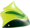 Klock Werks Ice Flare Windshield for 1998-2013 FLTR, Green Ice, KWW-01-0626