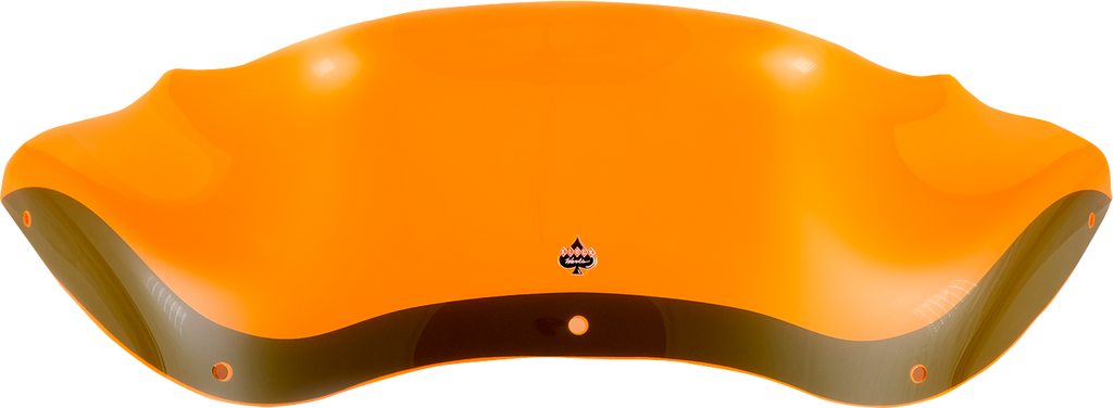 Klock Werks Ice Kolor Flare Windshield, Orange Ice, for 1998-2013 FLTR, KWW-01-0623