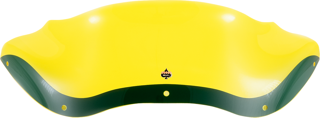 Klock Werks Ice Flare Windshield, Yellow Ice, for 1998-2013 FLTR, KWW-01-0624