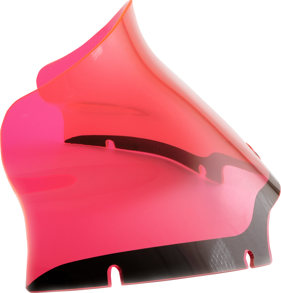 KLOCK WERKS Ice Flare Windshield 9-Inch Pink Ice for 2015-2025 FLTR, KWW-01-0635