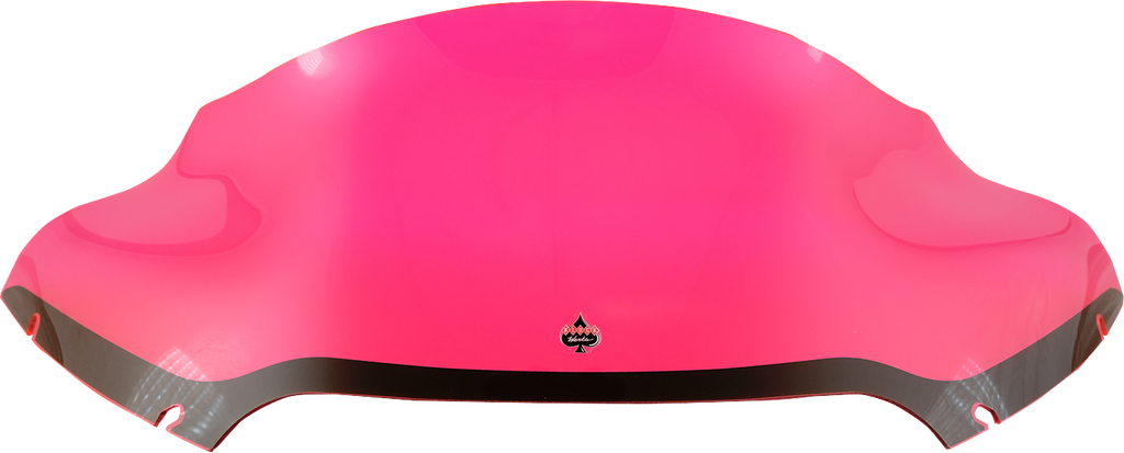 KLOCK WERKS Ice Flare Windshield 9-Inch Pink Ice for 2015-2025 FLTR, KWW-01-0635