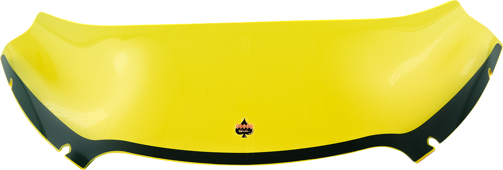 Klock Werks Ice Flare Windshield, 6-Inch Yellow Ice for 2015-2025 FLTR, KWW-01-0629