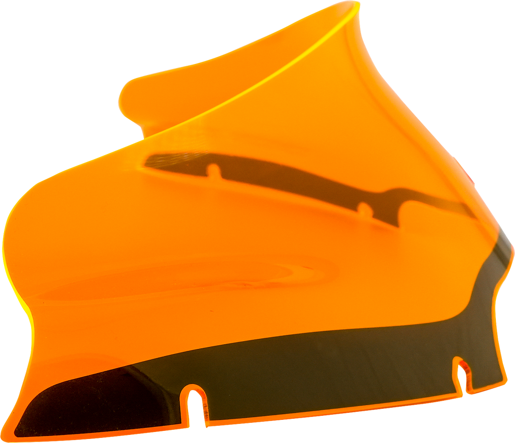 Klock Werks Ice Flare Windshield, Orange Ice, for 2015-2025 FLTR, KWW-01-0628