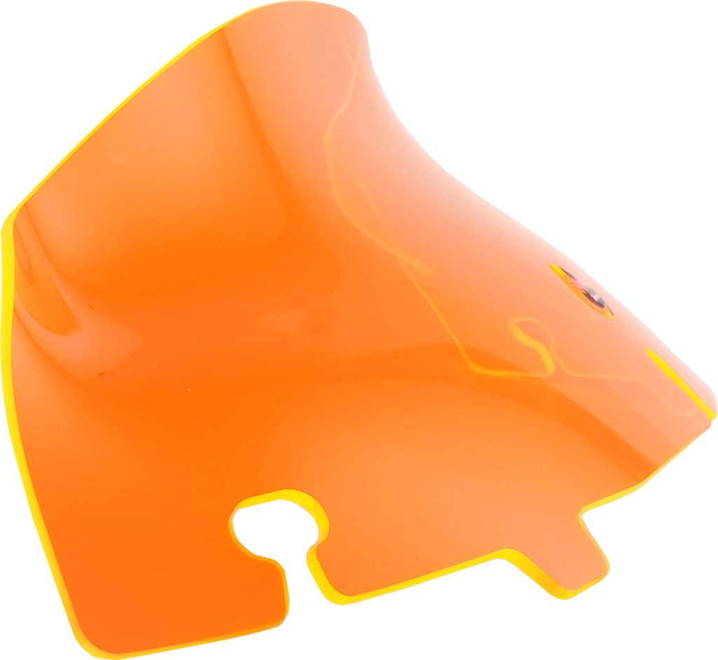 Klock Werks Ice Flare Windshield, Orange Ice for 2014-2025 Harley-Davidson FLHT/FLHX, KWW-01-0648