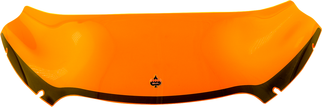 Klock Werks Ice Flare Windshield, Orange Ice, for 2015-2025 FLTR, KWW-01-0628