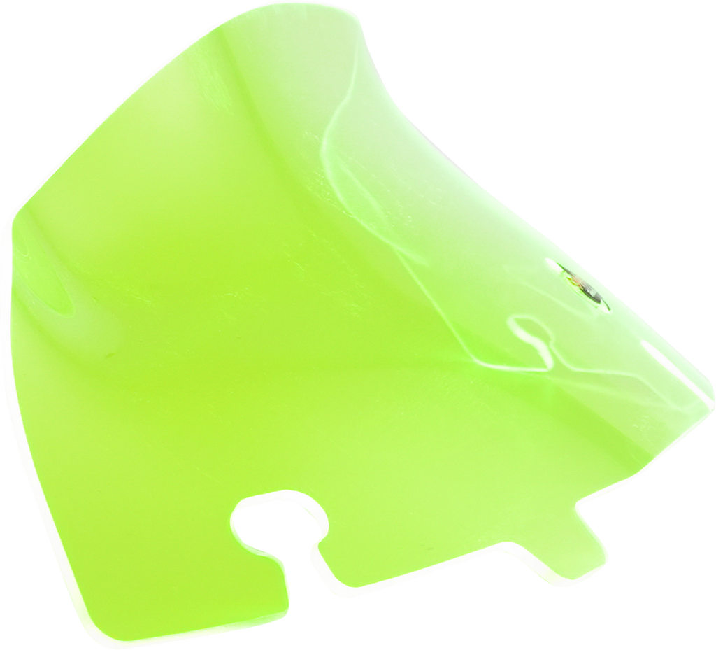 KLOCK WERKS Ice Flare® Windshield - 4" - Green Ice - '14-'25 FLHT/FLHX KWW-01-0651