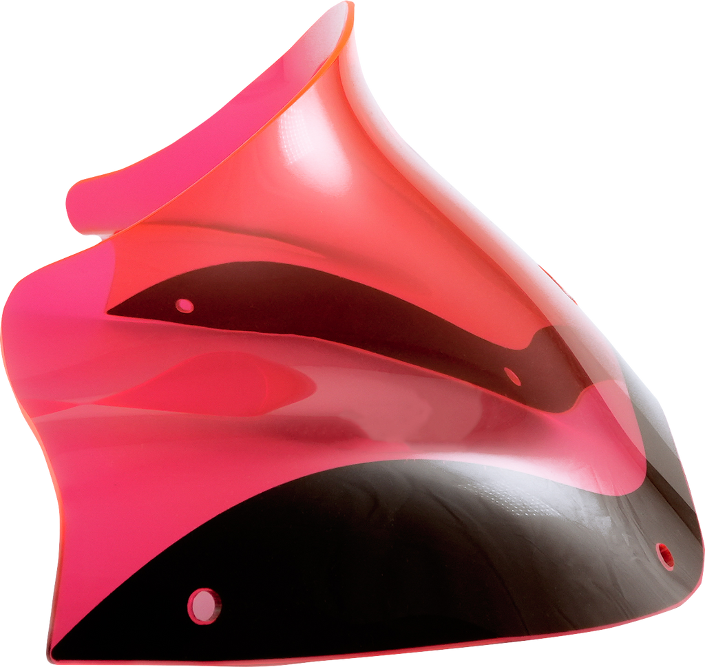 KLOCK WERKS KWW-01-0625 Ice Flare Windshield, 8-Inch Pink Ice for 1998-2013 Harley-Davidson FLTR