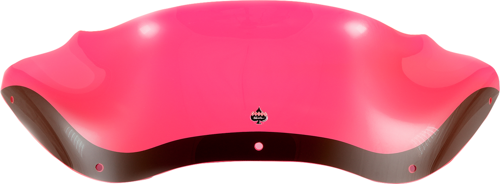 KLOCK WERKS KWW-01-0625 Ice Flare Windshield, 8-Inch Pink Ice for 1998-2013 Harley-Davidson FLTR