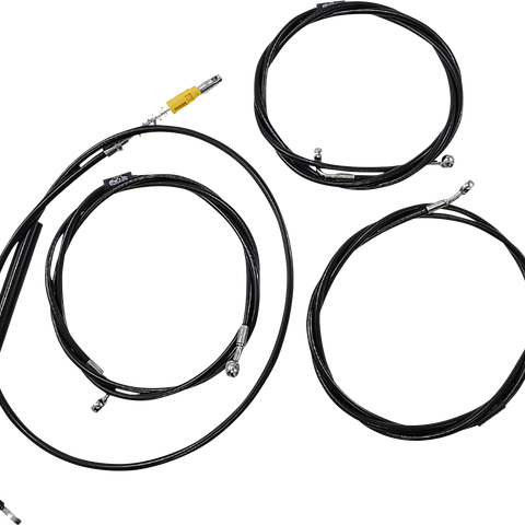 LA CHOPPERS Handlebar Cable/Brake Line Kit - 18