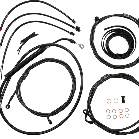 LA CHOPPERS Handlebar Cable/Brake Line Kit - Complete - 15