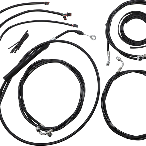 LA CHOPPERS Handlebar Cable/Brake Line Kit - Complete - 15