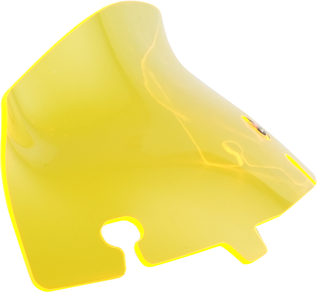 Klock Werks Ice Flare Yellow Ice Windshield for 2014–2025 Harley-Davidson FLHT/FLHX, KWW-01-0649