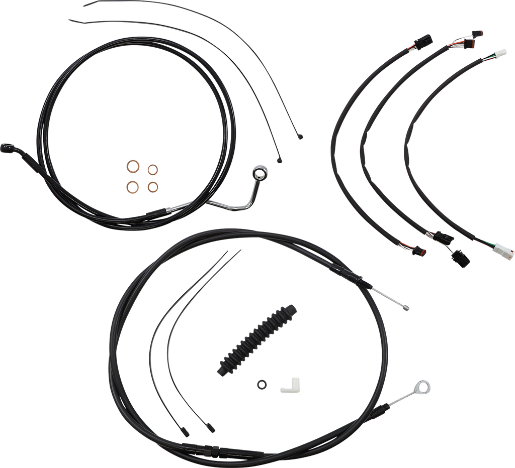 MAGNUM SHIELDING XR Handlebar Installation Kit - Black 486982 - Team Dream Rides