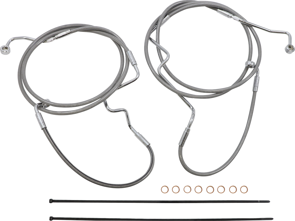 MAGNUM SHIELDING XR Handlebar Installation Kit - Stainless Steel/Chrome 589972 - Team Dream Rides