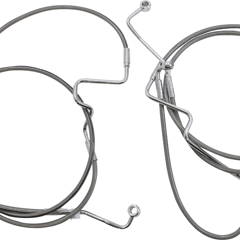 MAGNUM SHIELDING XR Handlebar Installation Kit - Stainless Steel/Chrome 589992 - Team Dream Rides