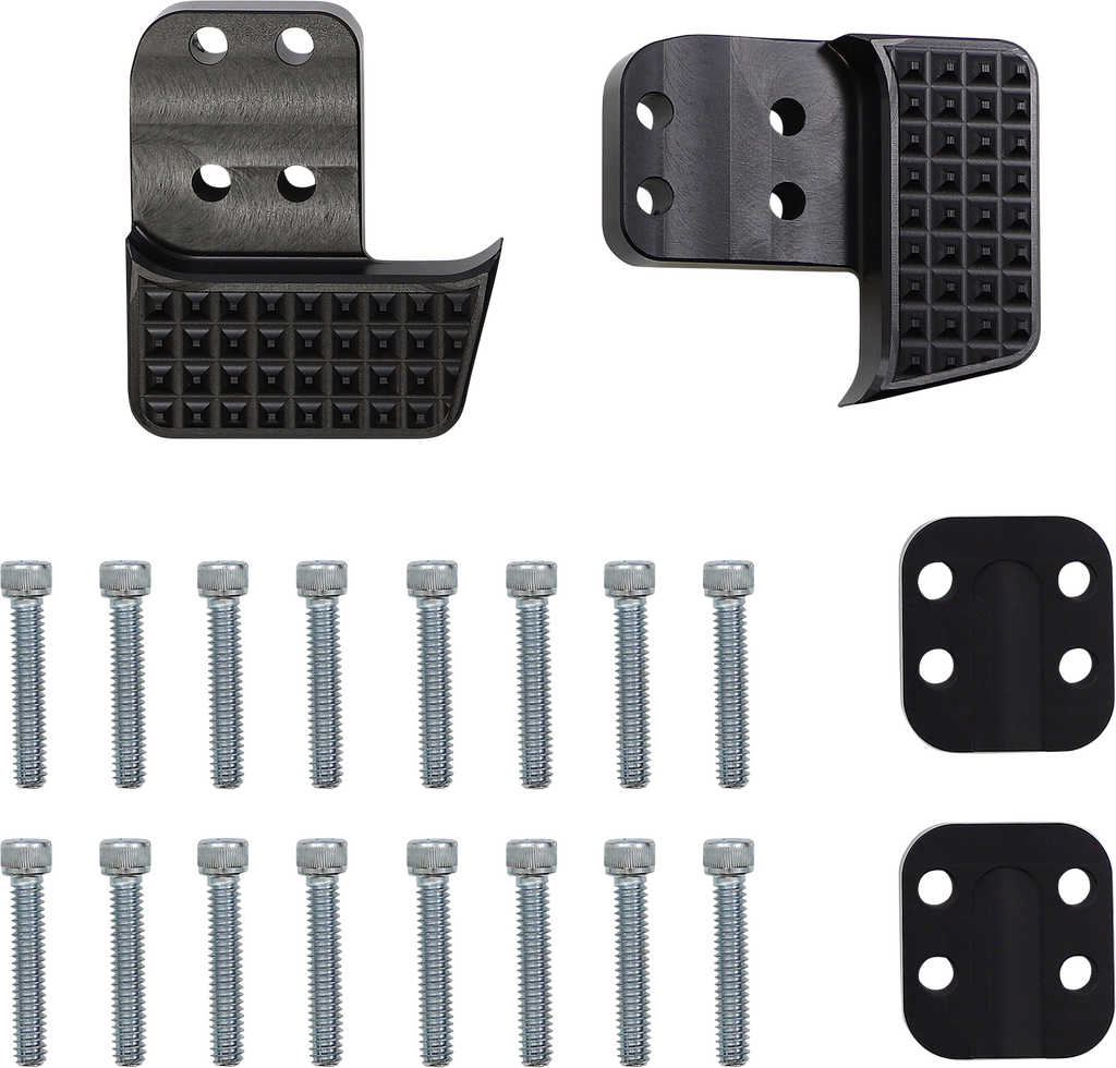 THRASHIN SUPPLY CO. Apex Floorboard Tail Extension with Lift Kit - Black TSC-2212-1