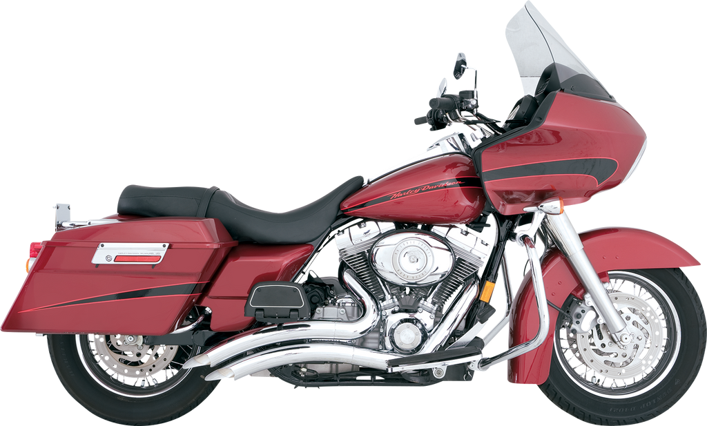 Vance & Hines Big Radius Chrome Exhaust System with PCX Technology Part 26342
