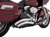 Vance & Hines Big Radius Chrome Exhaust System with PCX Technology Part 26342