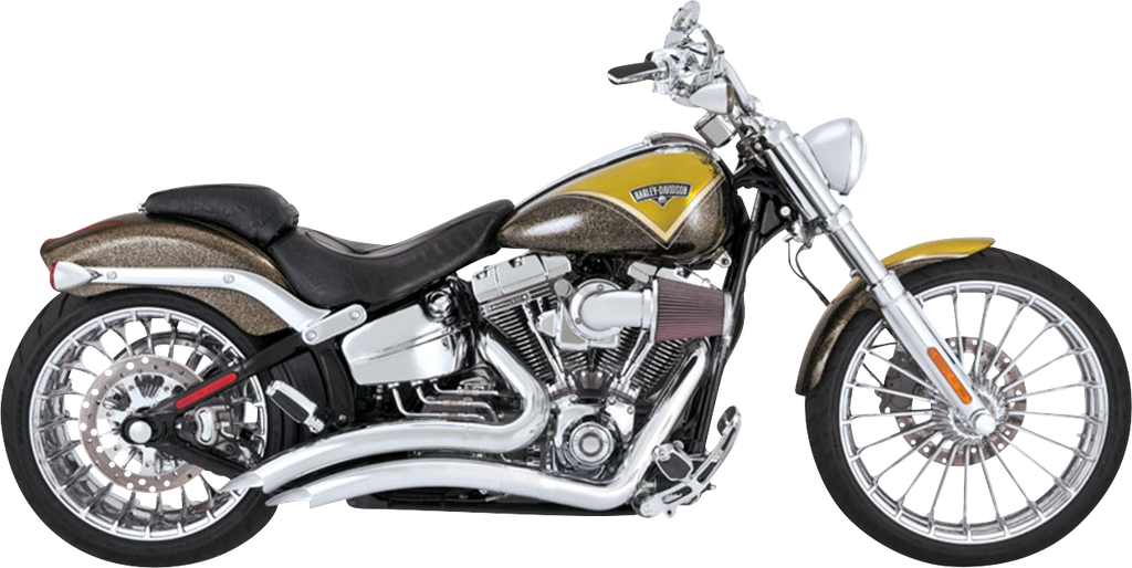 Vance & Hines Big Radius Exhaust System with Chrome Finish - Part 26365