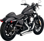 Vance & Hines Big Radius Exhaust System - Chrome (Part #26367)
