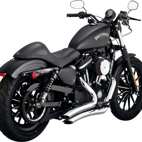 Vance & Hines Big Radius Exhaust System - Chrome (Part #26367)