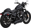 Vance & Hines Big Radius Exhaust System with PCX Technology - Black 46367