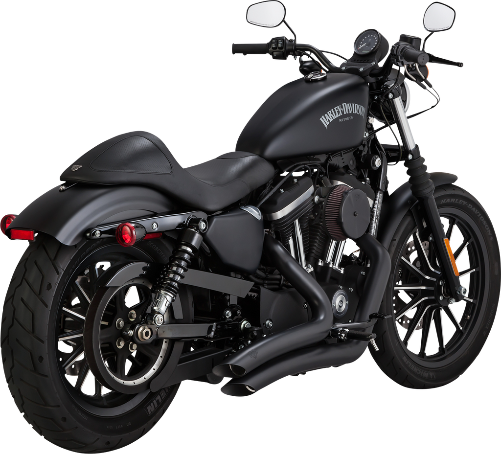 Vance & Hines Big Radius Exhaust System with PCX Technology - Black 46367