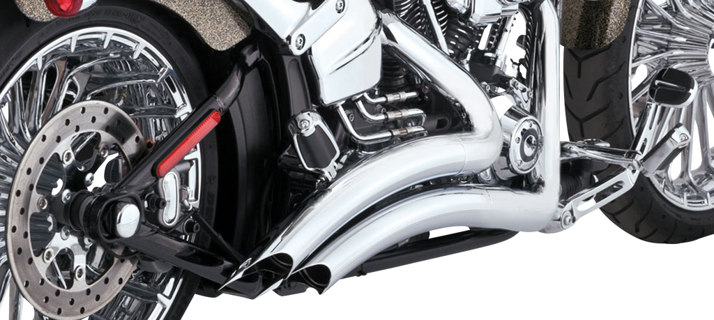Vance & Hines Big Radius Exhaust System with Chrome Finish - Part 26365