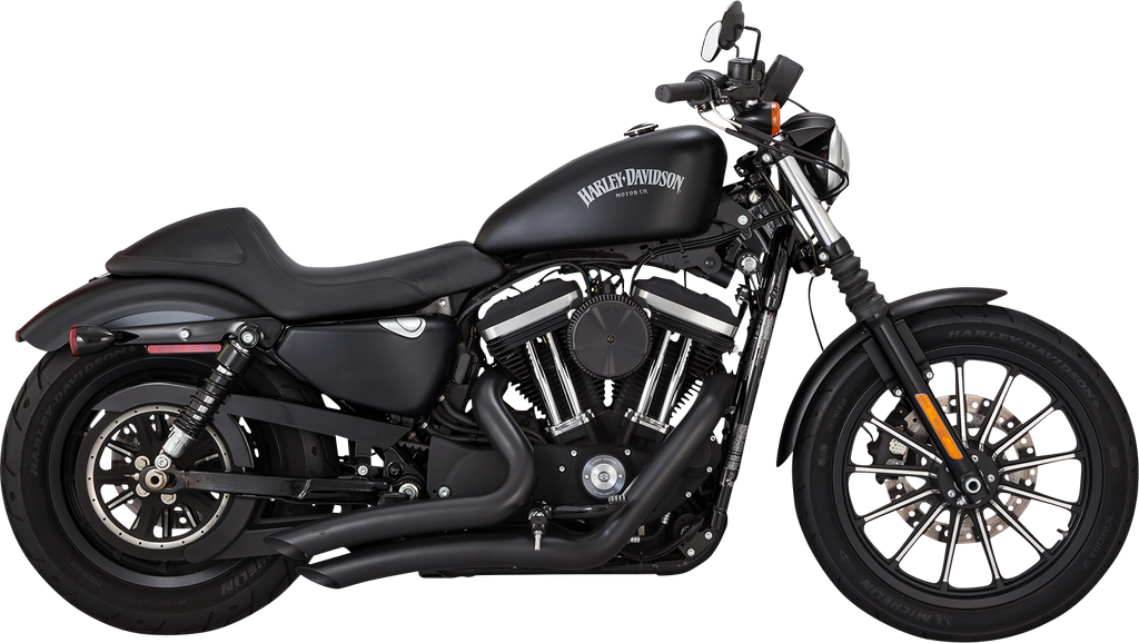 Vance & Hines Big Radius Exhaust System with PCX Technology - Black 46367