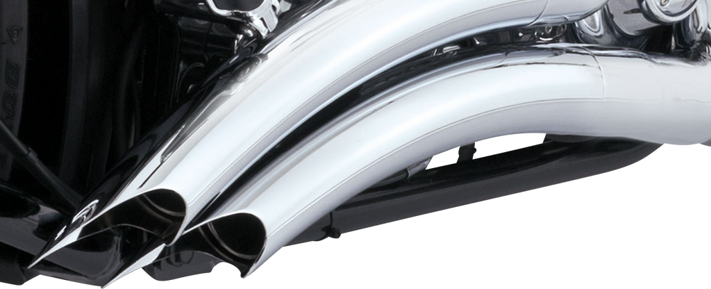 Vance & Hines Big Radius Exhaust System with Chrome Finish - Part 26365
