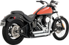 Vance & Hines Shortshots Staggered Exhaust System with Chrome Finish - Part 17325