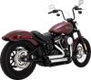 Vance & Hines Shortshots Staggered Exhaust System - Chrome Part 17333