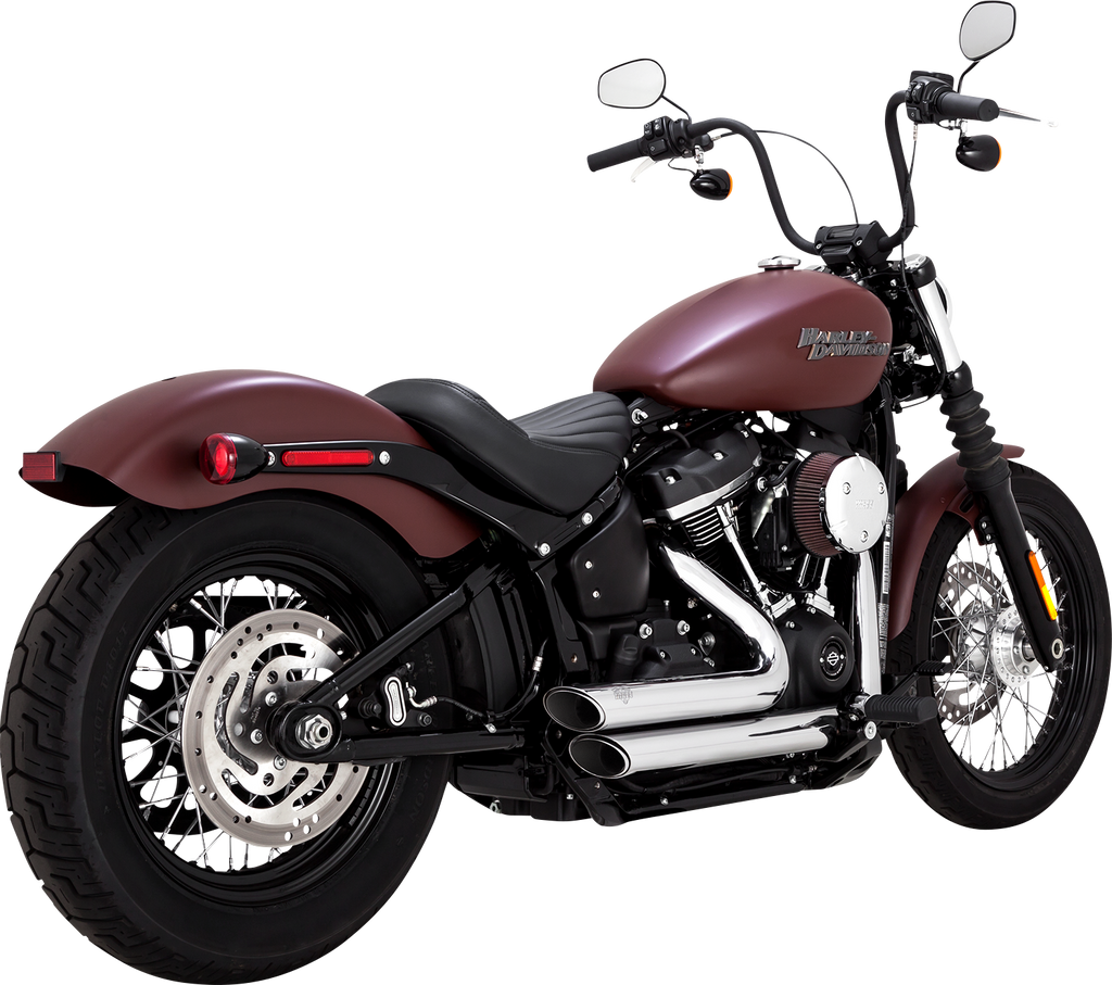 Vance & Hines Shortshots Staggered Exhaust System - Chrome Part 17333