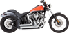 Vance & Hines Shortshots Staggered Exhaust System with Chrome Finish - Part 17325