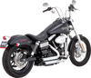 Vance & Hines Shortshots Staggered Exhaust System - Chrome 17327