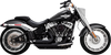 Vance & Hines Shortshots Staggered Exhaust System with PCX Technology - Matte Black (Part 47335)