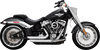 Vance & Hines Shortshots Staggered Exhaust System for Harley Davidson - Chrome, Part 17335