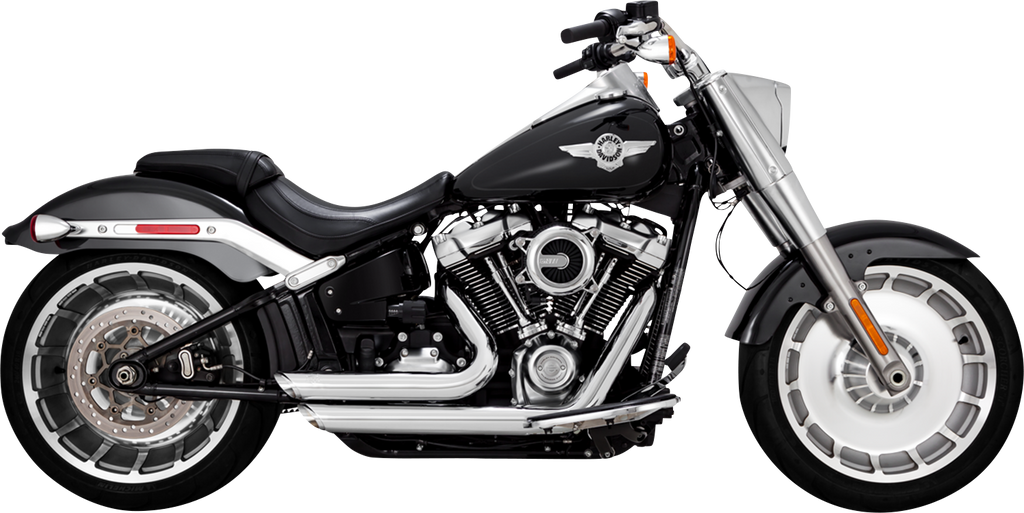 Vance & Hines Shortshots Staggered Exhaust System for Harley Davidson - Chrome, Part 17335