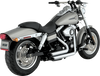 Vance & Hines Shortshots Staggered Exhaust System - Chrome (Part 17317)