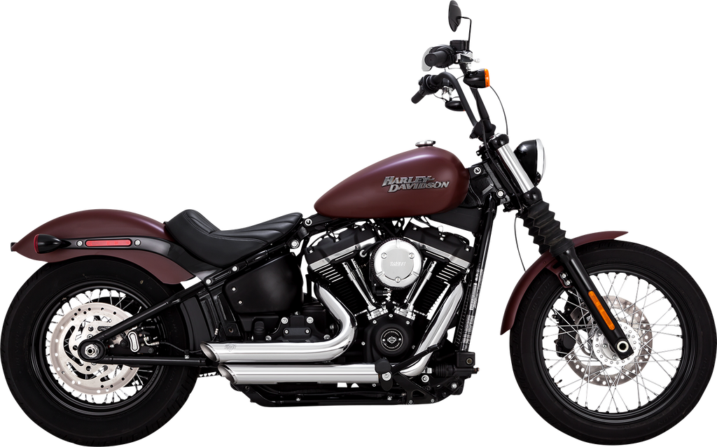 Vance & Hines Shortshots Staggered Exhaust System - Chrome Part 17333