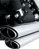 Vance & Hines Shortshots Staggered Exhaust System - Chrome (Part 17317)