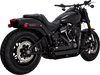Vance & Hines Shortshots Staggered Exhaust System 47333 with PCX™ Technology – Matte Black