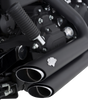 Vance & Hines Shortshots Staggered Exhaust System with PCX™ Technology – Matte Black Part 47317