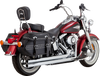 Vance & Hines Big Shots Long Exhaust System with Chrome Finish – Part 17323