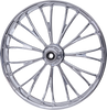 RC COMPONENTS Wheel - Dynasty - Front - Dual Disc/with ABS - Chrome - 21x3.5 - FLH 213HD031A21117C - Team Dream Rides