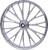 RC COMPONENTS Wheel - Dynasty - Front - Dual Disc/without ABS - Chrome - 21x3.5 - FLH 213HD031NON117C - Team Dream Rides