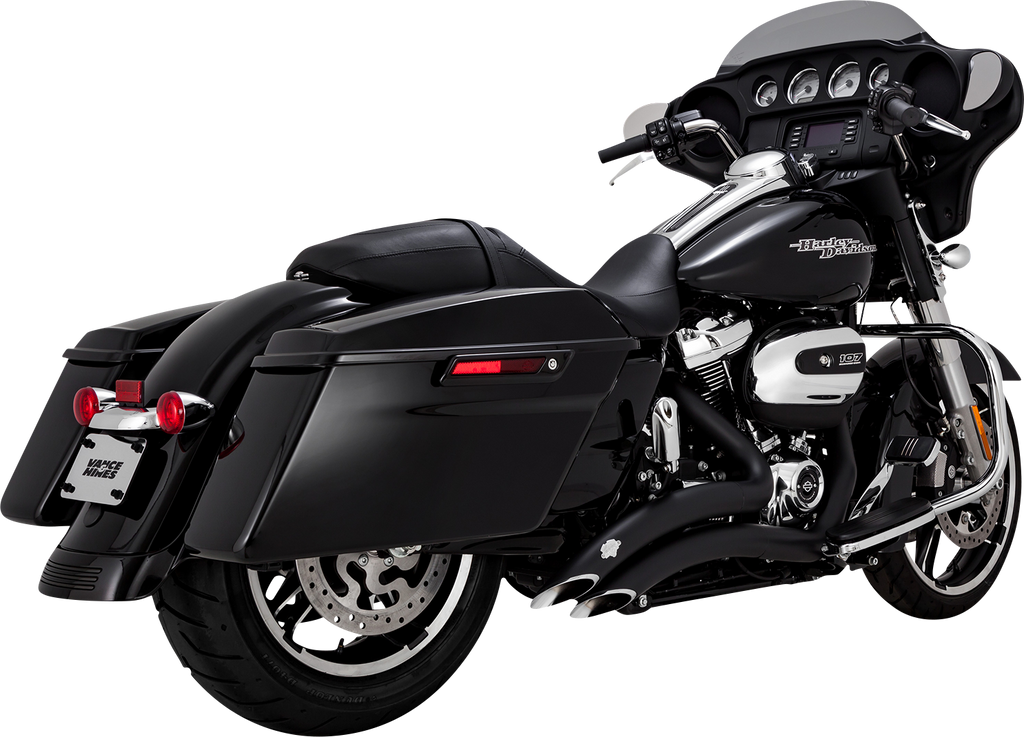 Vance & Hines Big Radius Exhaust System with PCX™ Technology - Black, Part 46373