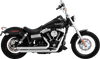 Vance & Hines Big Shots Staggered Exhaust System - Chrome (Part No. 17338)