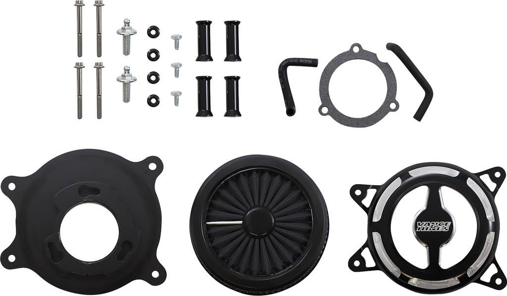 VANCE & HINES VO2 Blade Air Intake - Black Contrast for V-Twin Engines (Part 40395)